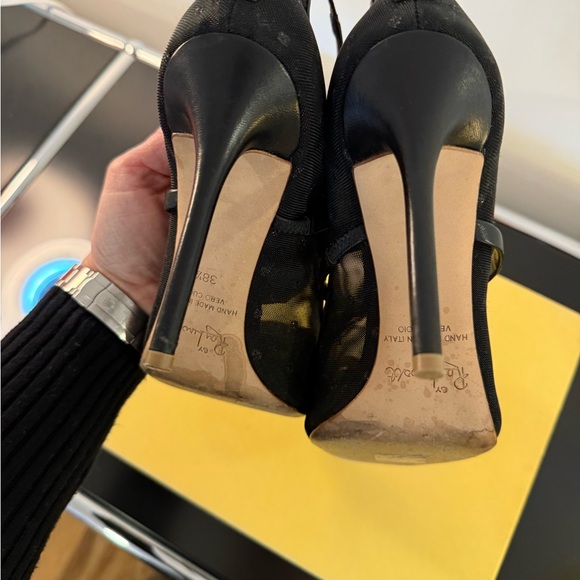Malone Souliers x Roksanda Bow Mesh Heels – Size 38.5